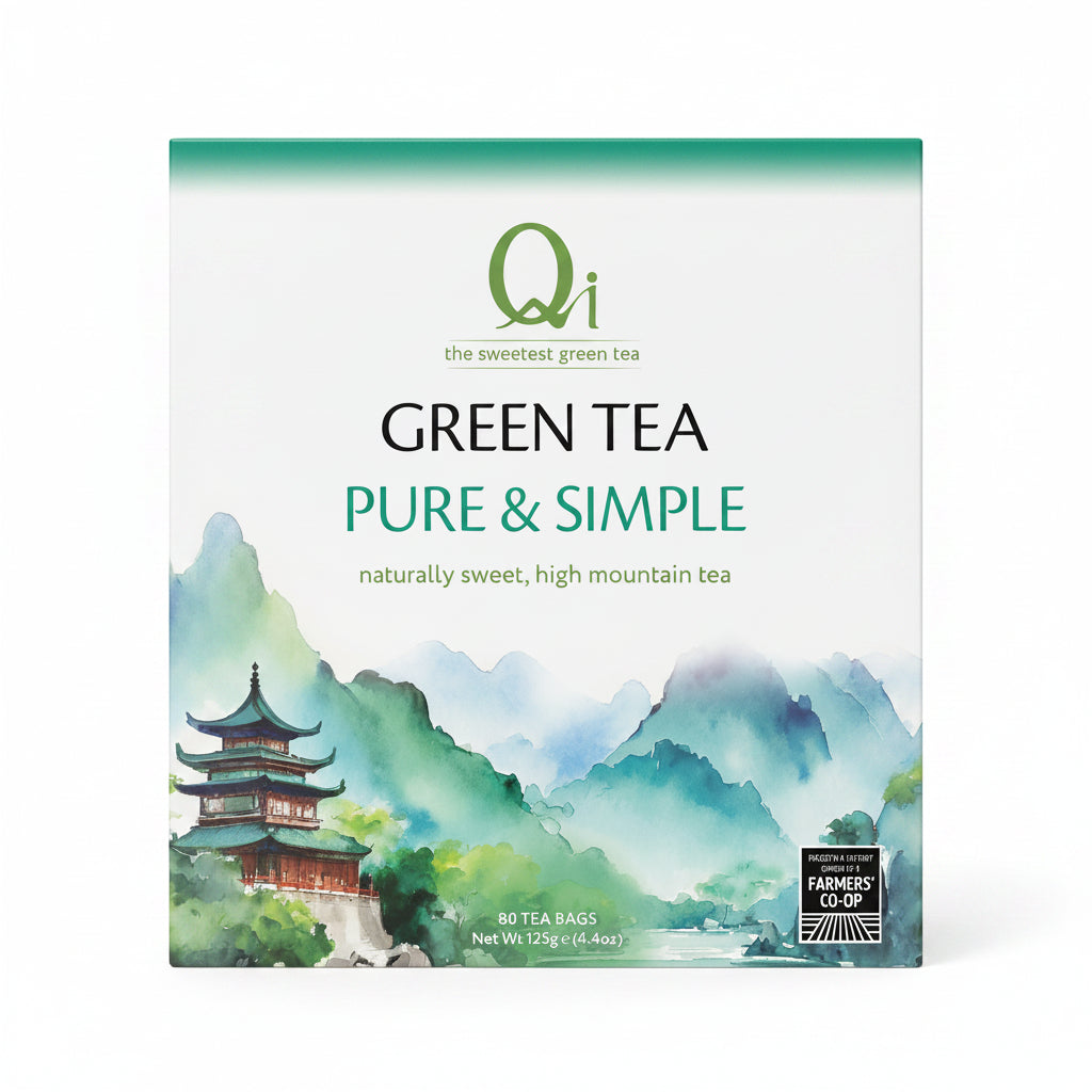 Qi Green Tea Pure & Simple 125 g