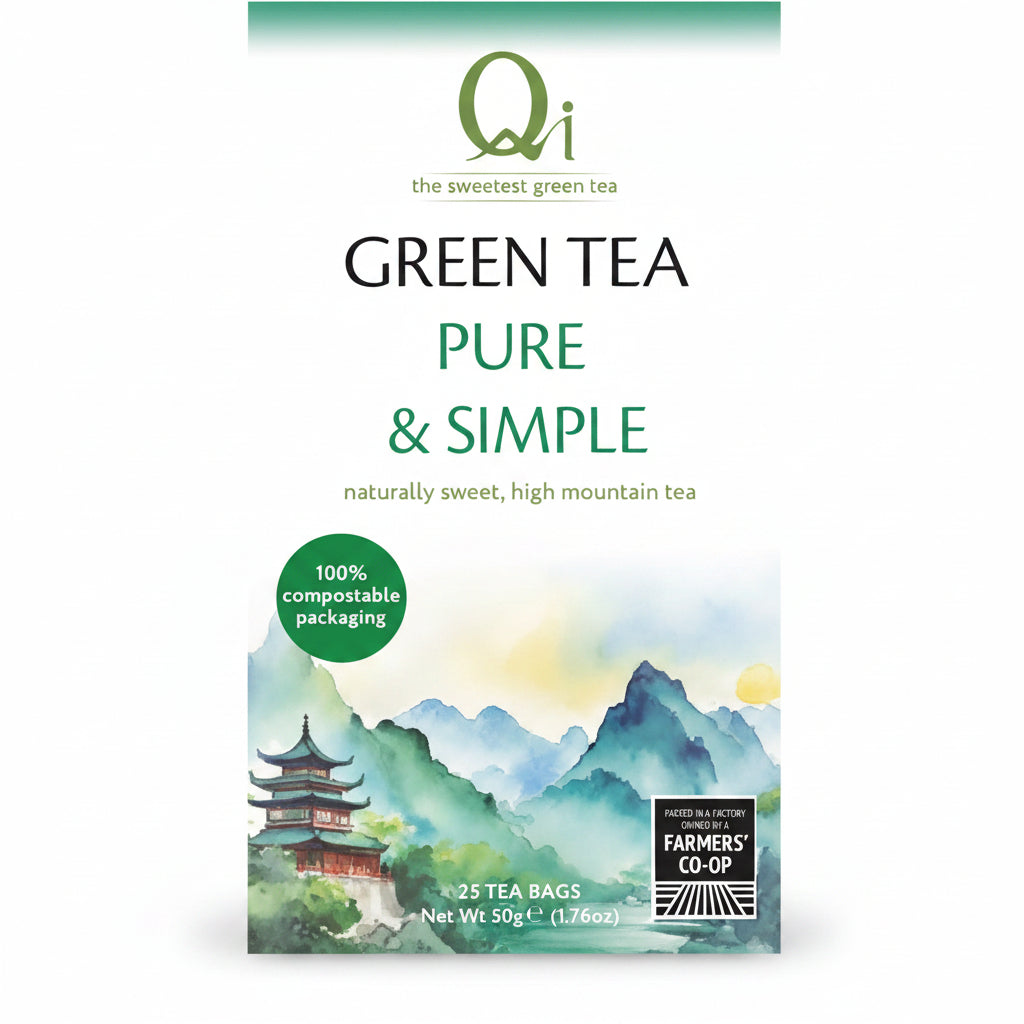 Qi Green Tea Pure & Simple 50 g