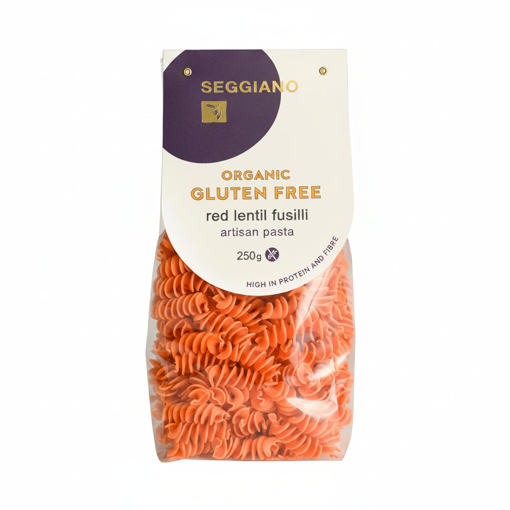 Org GF Red Lentil Fusilli 250g
