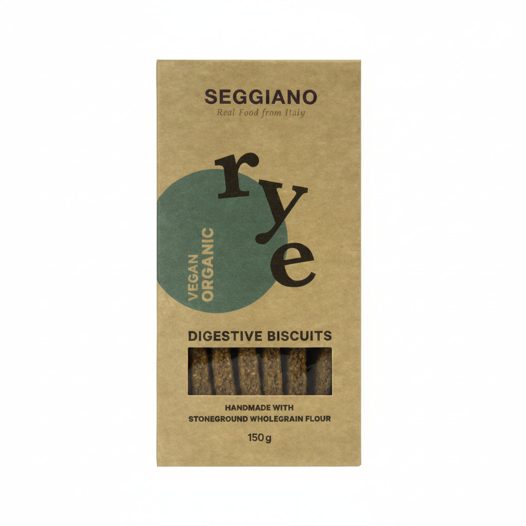 Org Rye Digestive Biscuits 150g