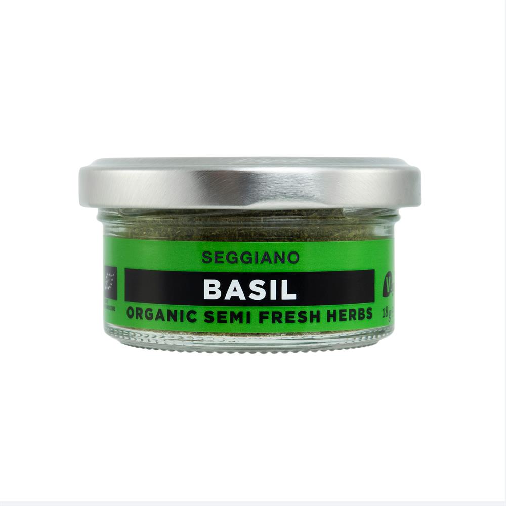 Org Semi Fresh Basil 18g