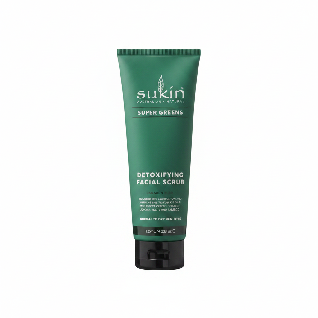 Sukin Supergreens Facial Scrub 125ml - Just Natural