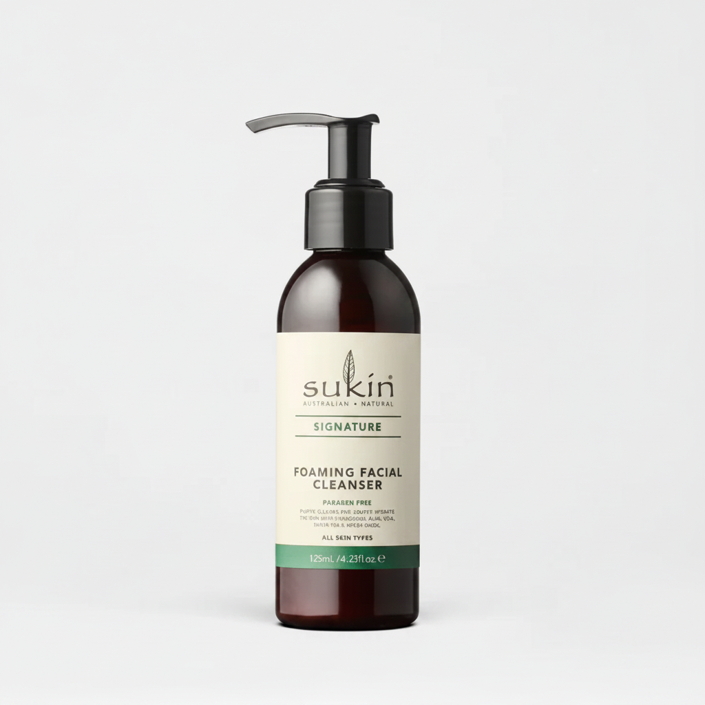 Sukin Foaming Facial Cleanser Pump 125ml - Just Natural