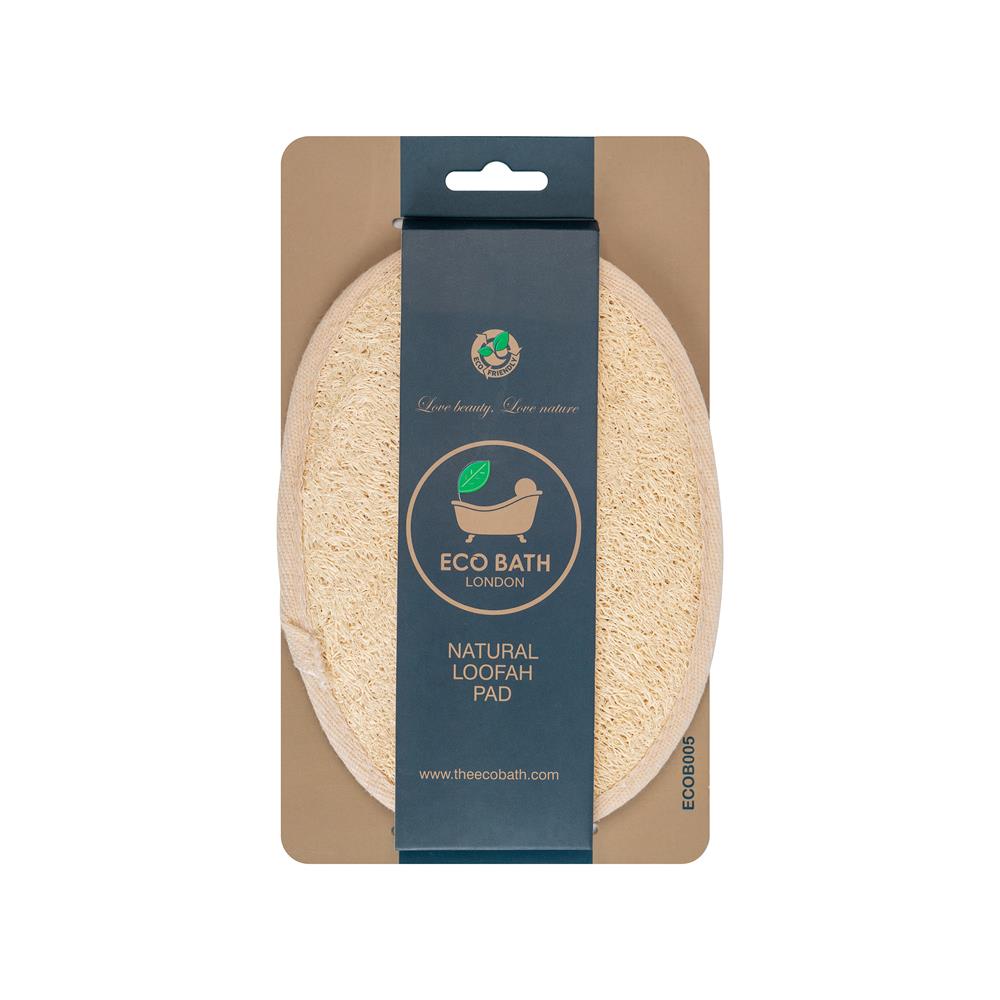 The Eco Bath Natural Loofah Pads 56g