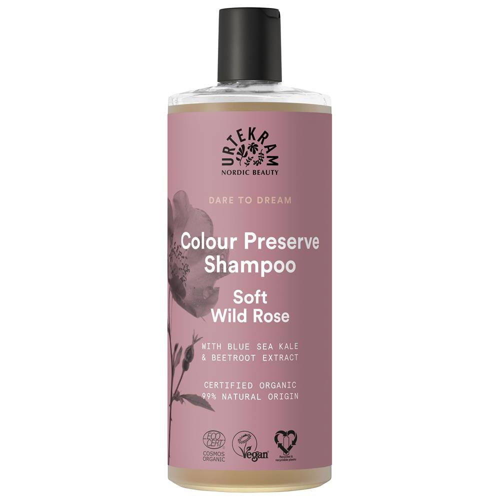 Urtekram Soft Wild Rose Shampoo 500ml