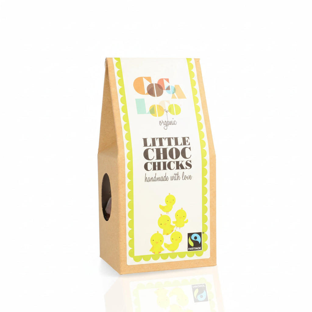 Milk & White Chocolate Chicks - 100g - Just Natural