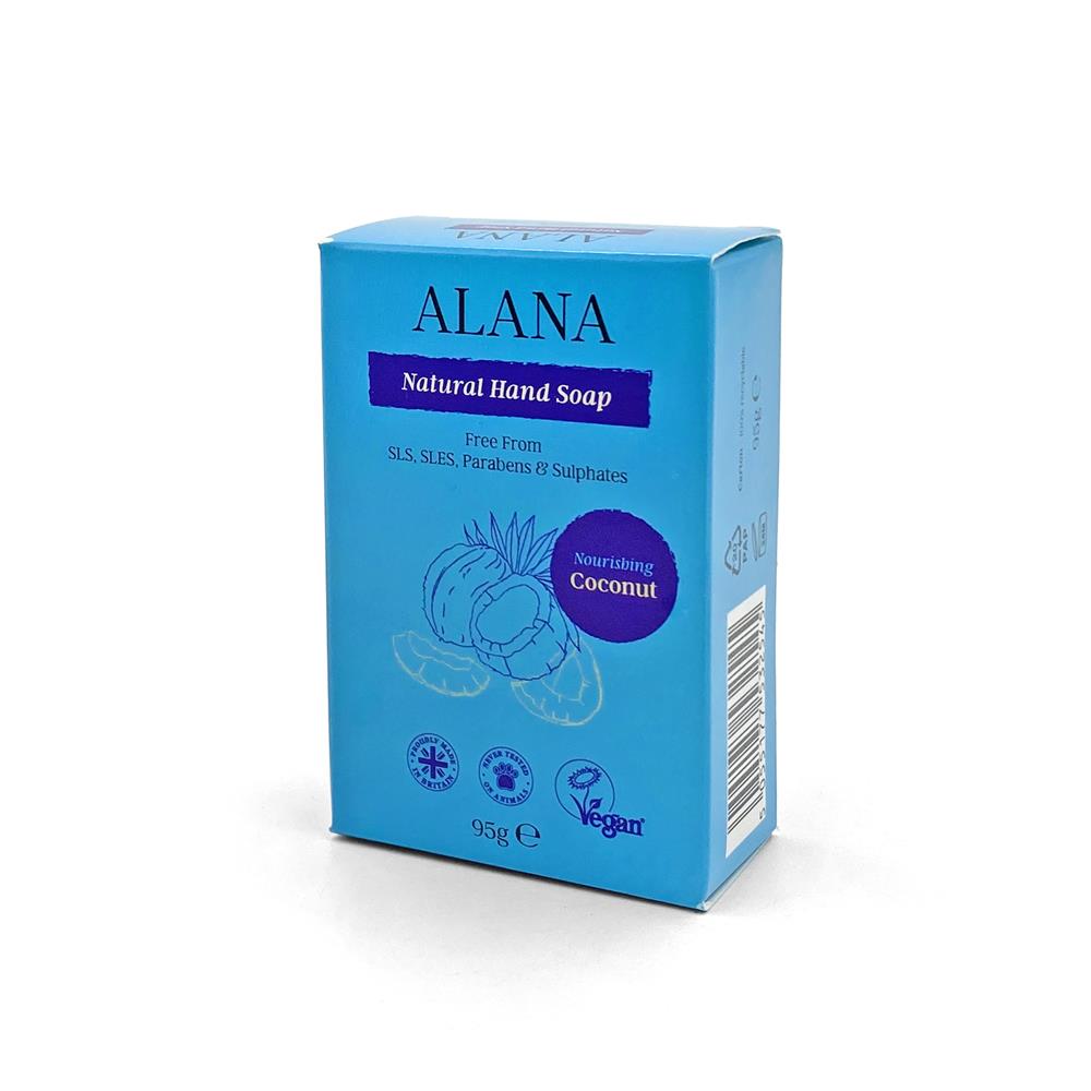 Coconut Natural Hand Soap Bar 95g - Just Natural