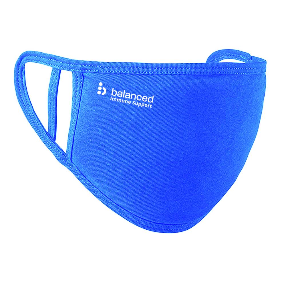 Washable Face Mask - Royal Blue 2 Ply - Just Natural