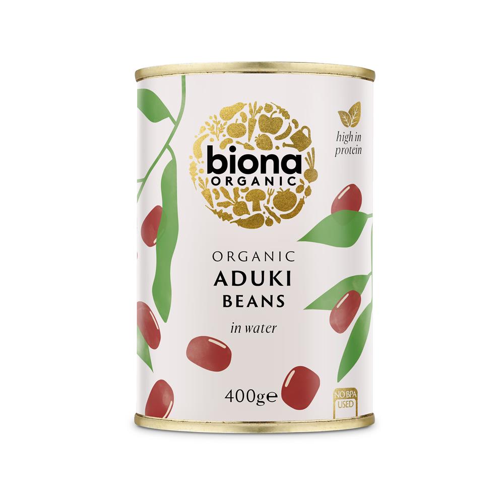 Organic Aduki Beans 400g - Just Natural