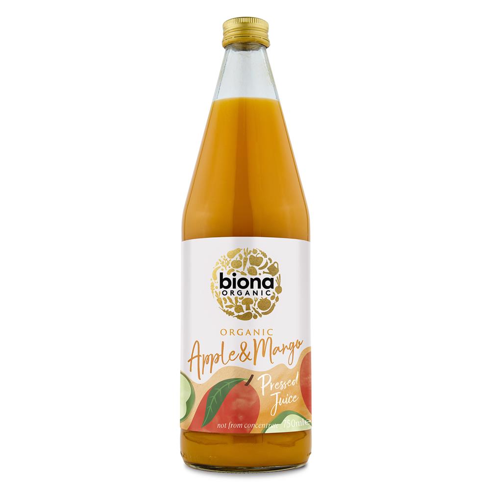 Organic Apple and Mango Juice 750ml - Just Natural