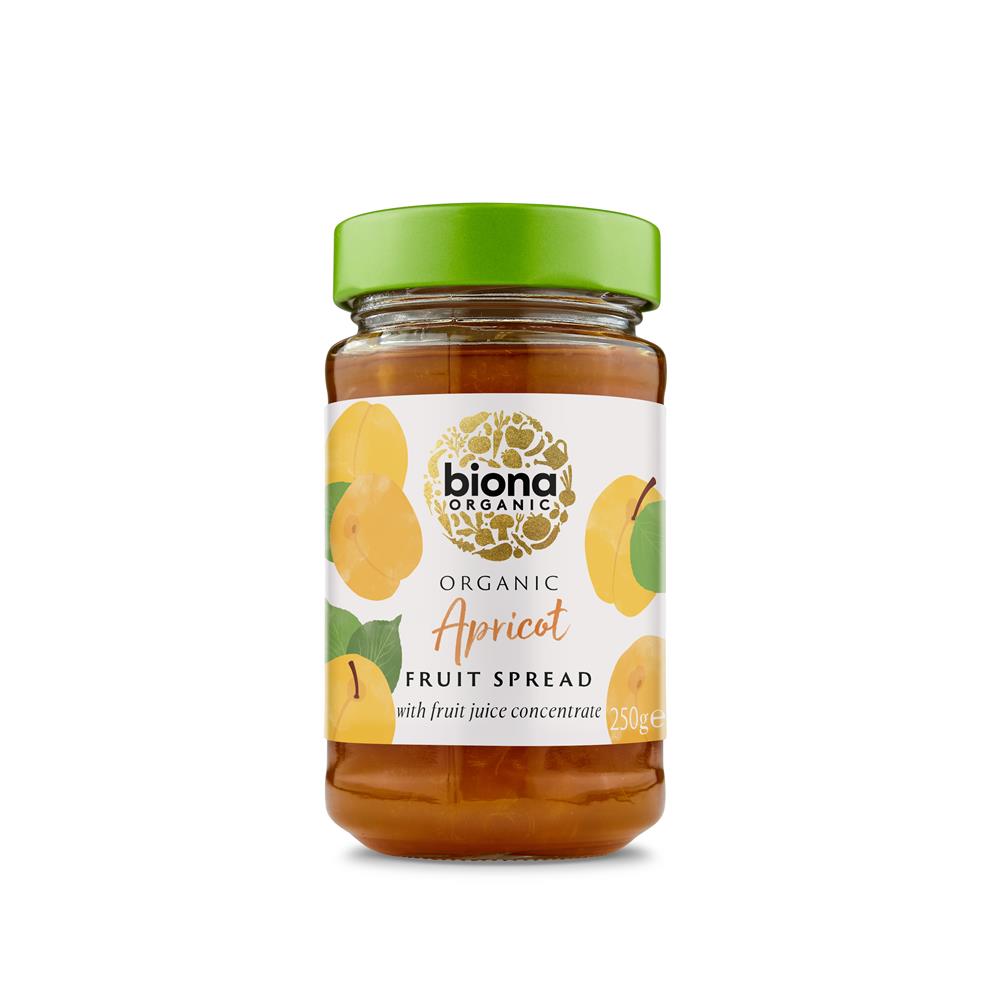 Organic Apricot Spread 250g - Just Natural