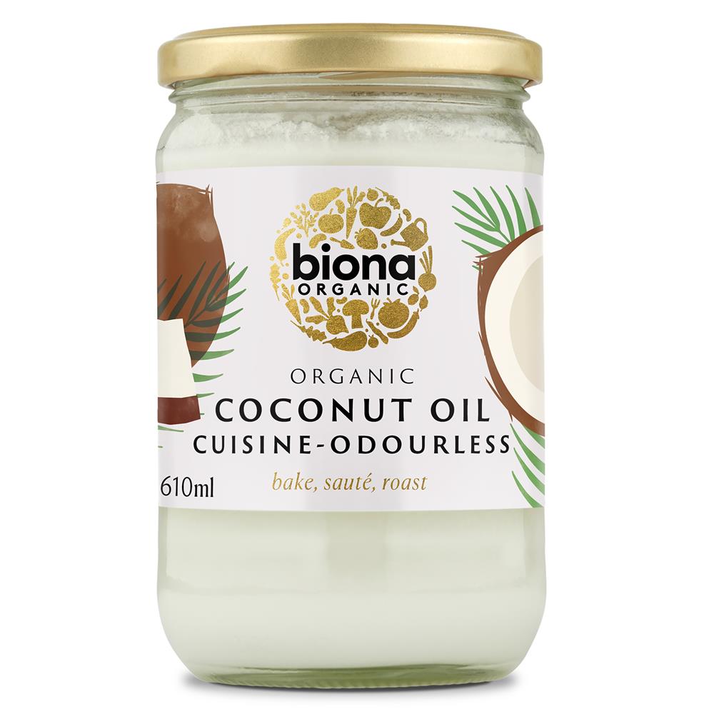 Organic Coconut Oil Cuisine 610ml - Just Natural