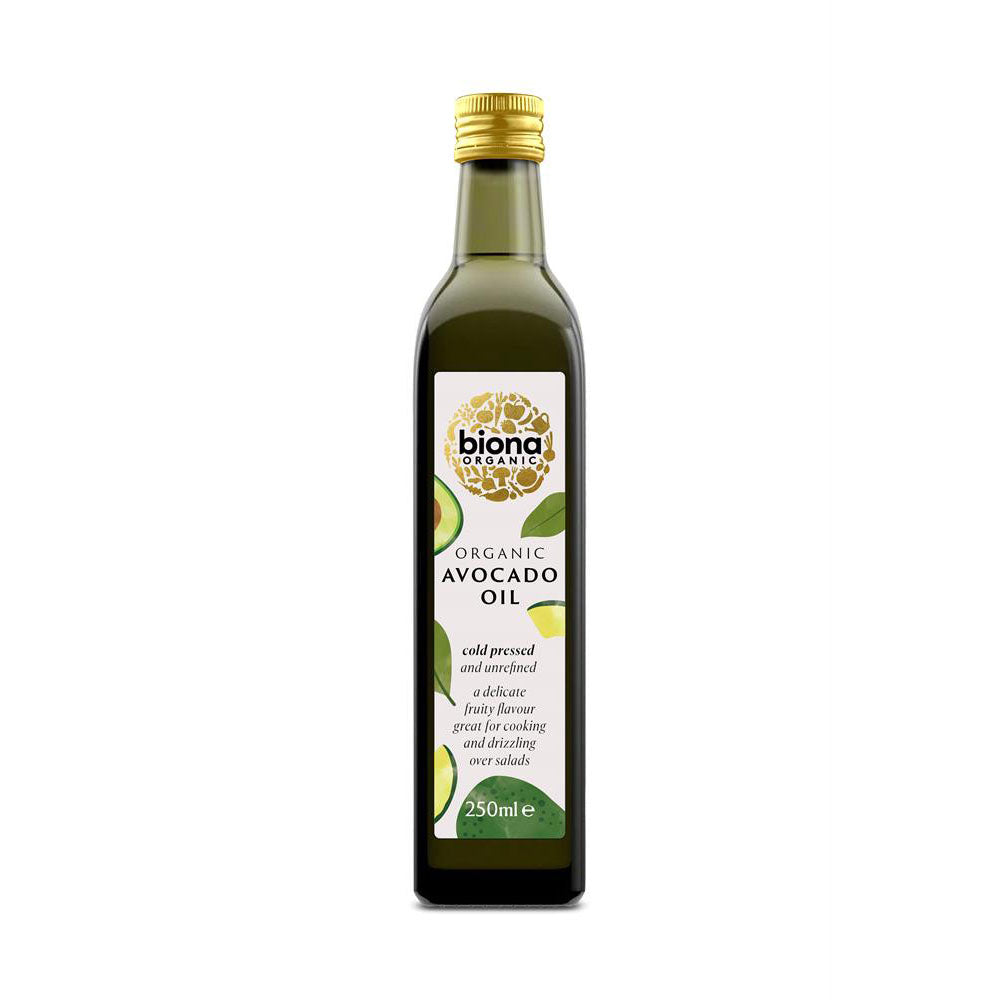 Organic Cold Pressed Avocado Oil 250ml - Just Natural