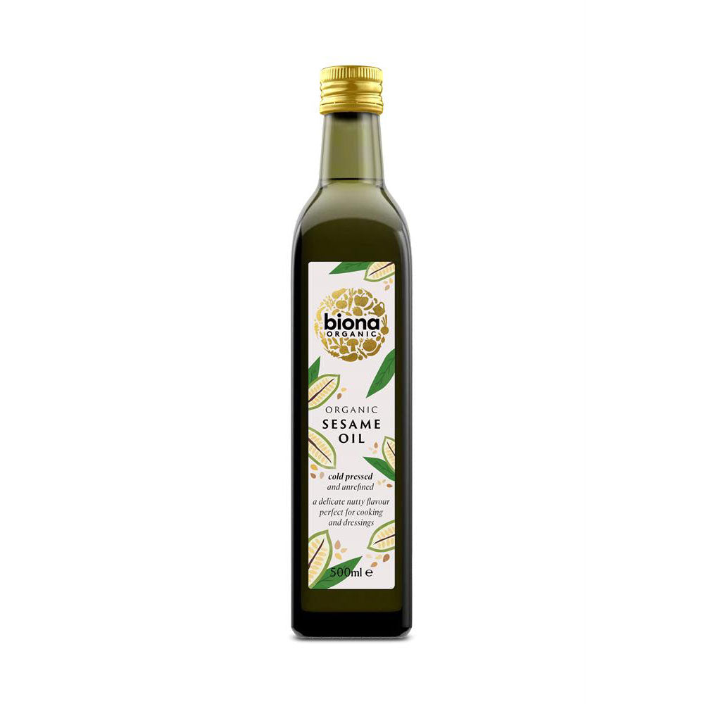 Organic Cold Pressed Sesame Oil 500ml - Just Natural