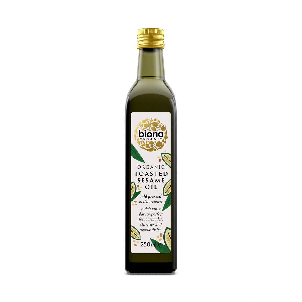Biona Organic Cold Pressed Toasted Sesame Oil 250ml