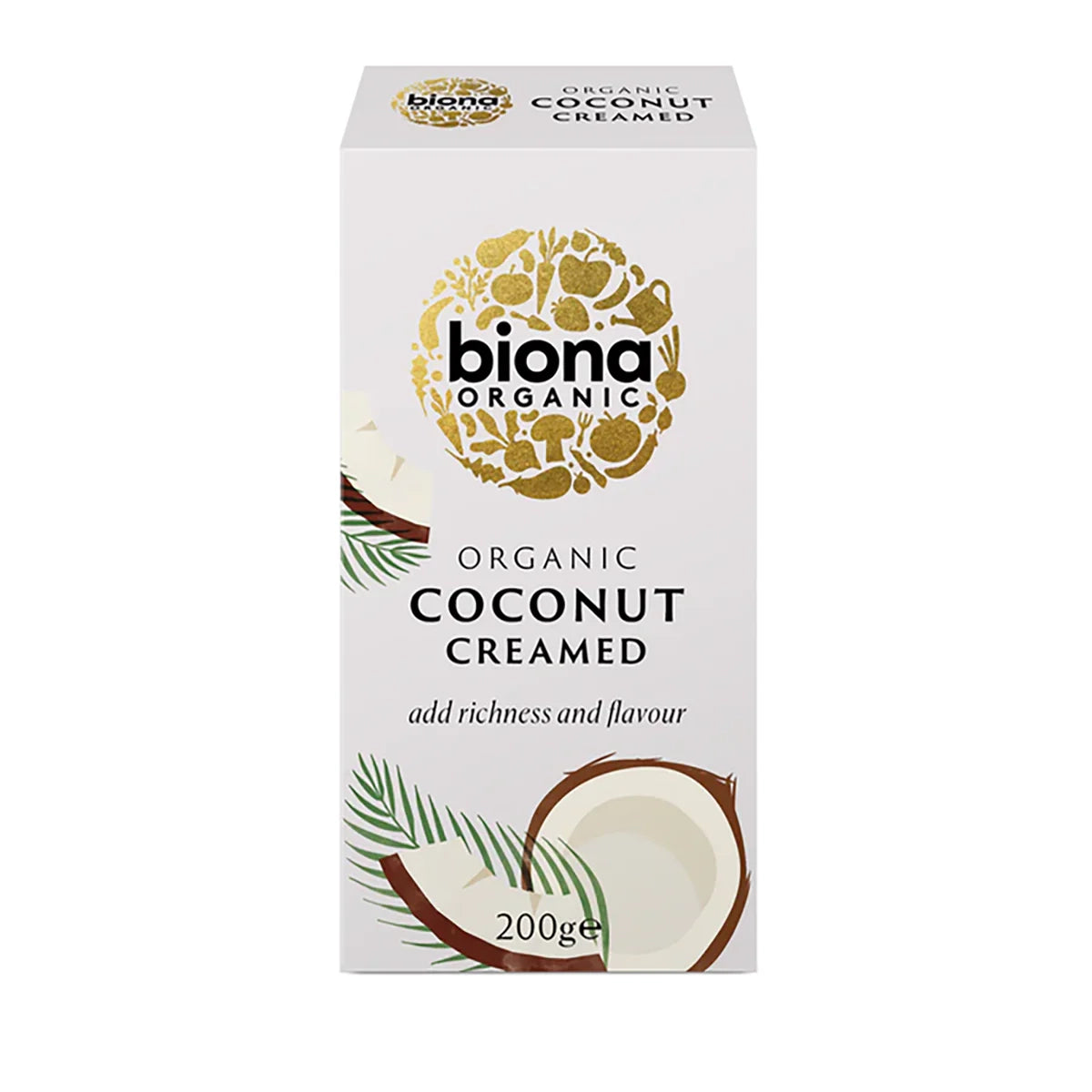 Organic Creamed Coconut 200g - Just Natural