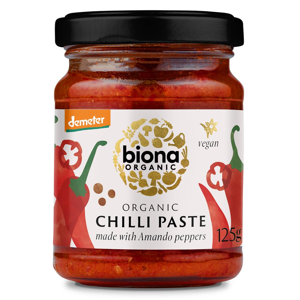 Organic Demeter Chilli Paste 125g - Just Natural