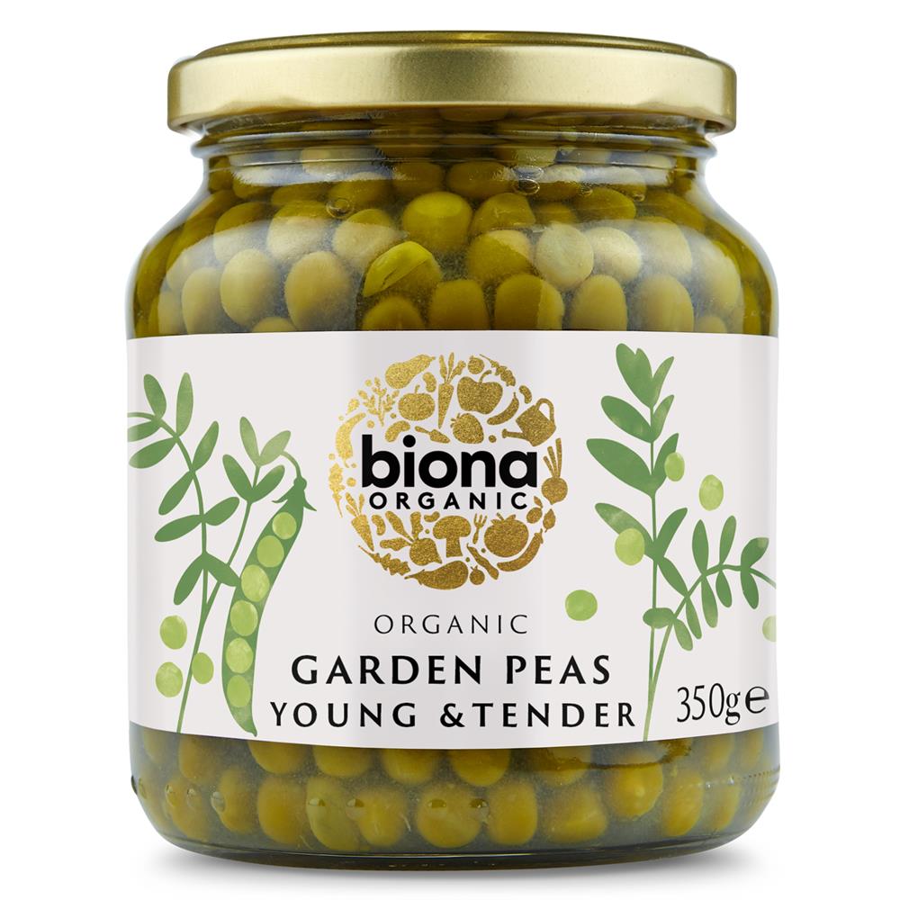 Organic Garden Pea Young & Tender 350g - Just Natural