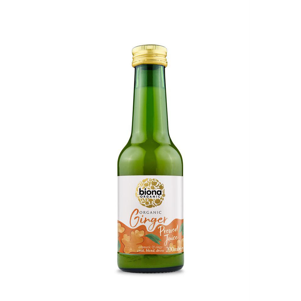 Organic Ginger Juice 200ml - Just Natural