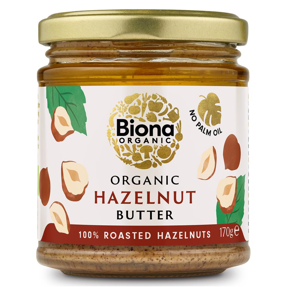 Organic Hazelnut Butter 170g - Just Natural