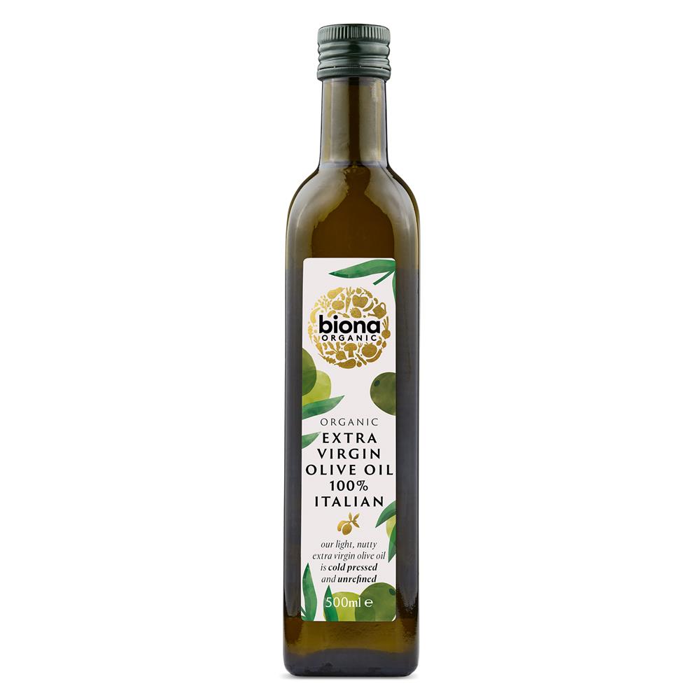 Organic Italian Extra Virgin Olive Oil 500ml - Just Natural