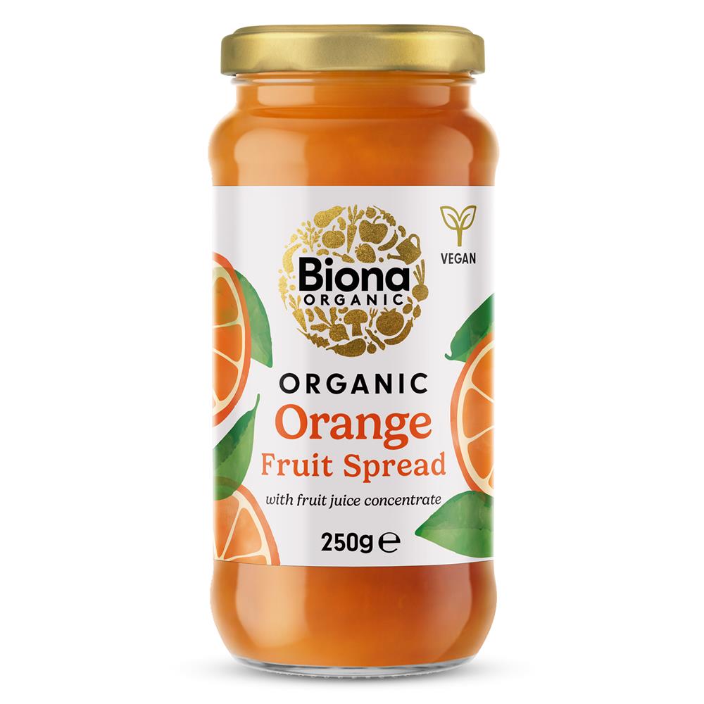 Biona Organic Orange Fruit Spread 250g