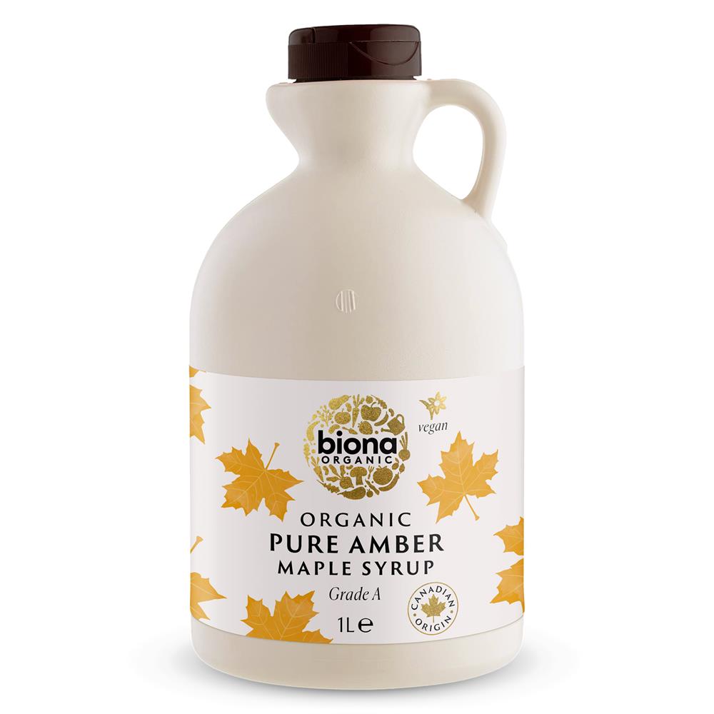 Organic Pure Maple Syrup Amber Grade A 1L - Just Natural