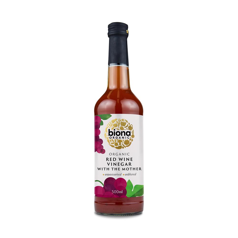 Organic Red Wine Vinegar 500ml - Just Natural