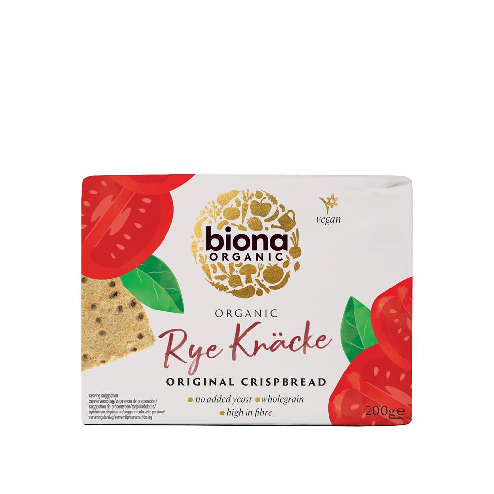 Organic Rye Crispbread Original 200g - Just Natural