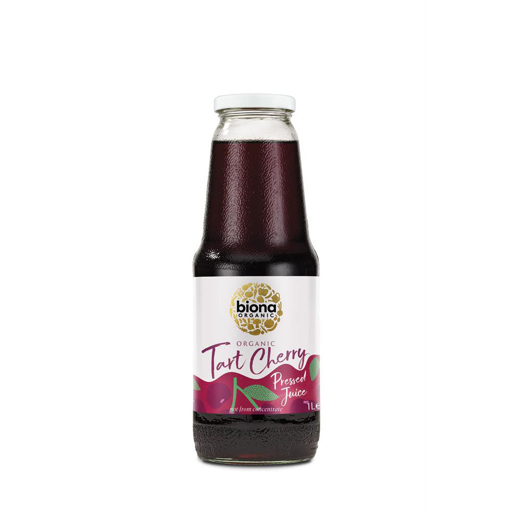 Organic Tart Cherry Juice Pure 1000ml - Just Natural
