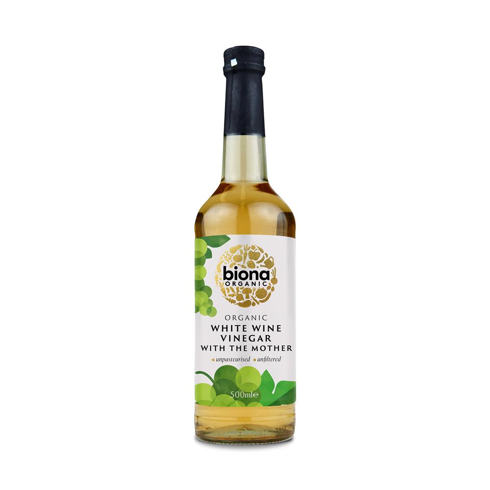 Organic White Wine Vinegar 500ml - Just Natural