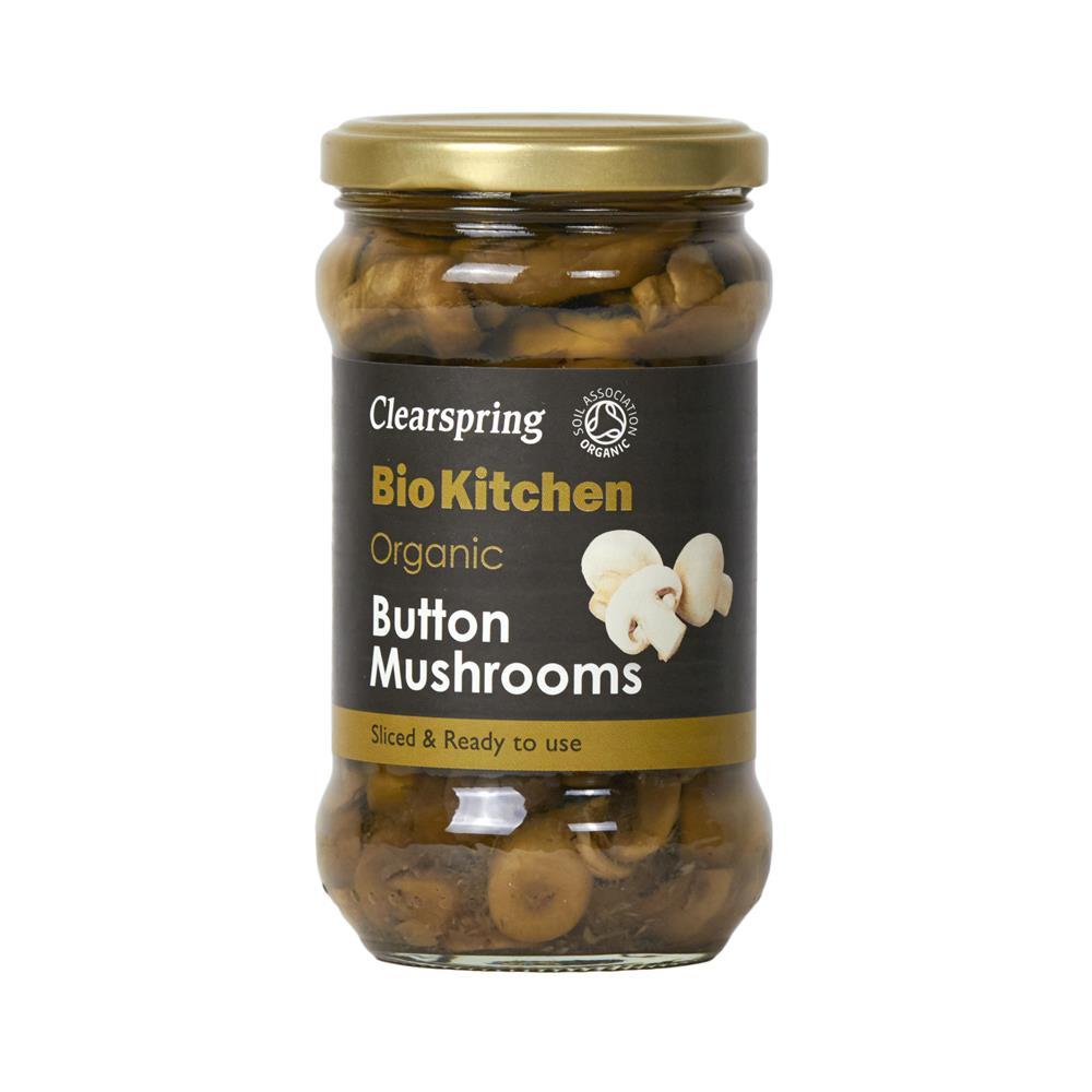 Organic Button Mushrooms 280g - Just Natural