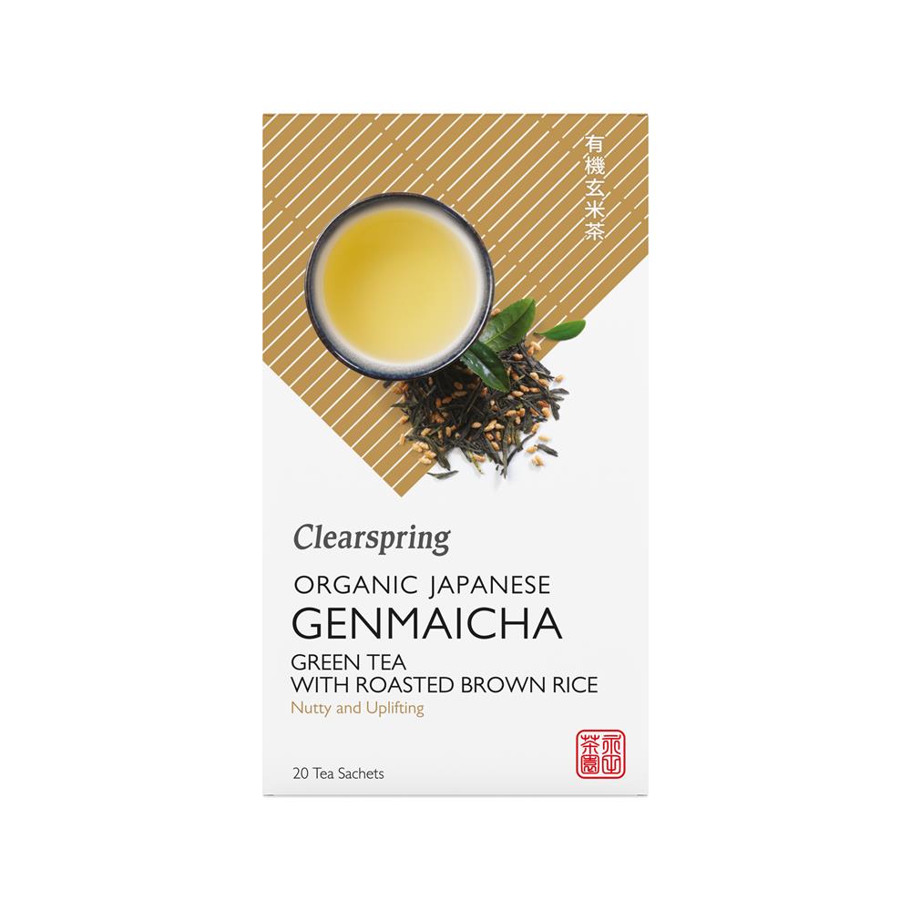 Organic Japanese Genmaicha Green 20 bags - Just Natural