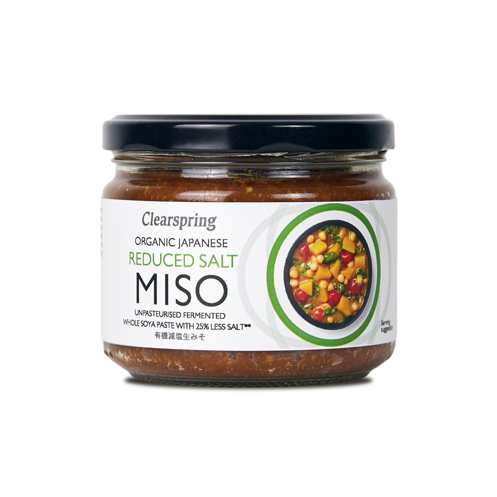 Organic Japanese Reduced Salt Miso Paste - Unpasteurised - Just Natural