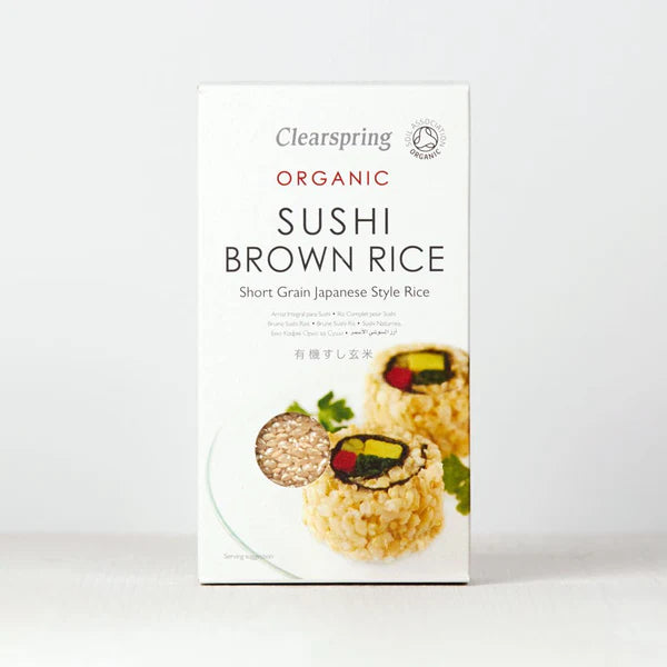 Organic Sushi Brown Rice - Short Grain Japanese Style Rice - Just Natural