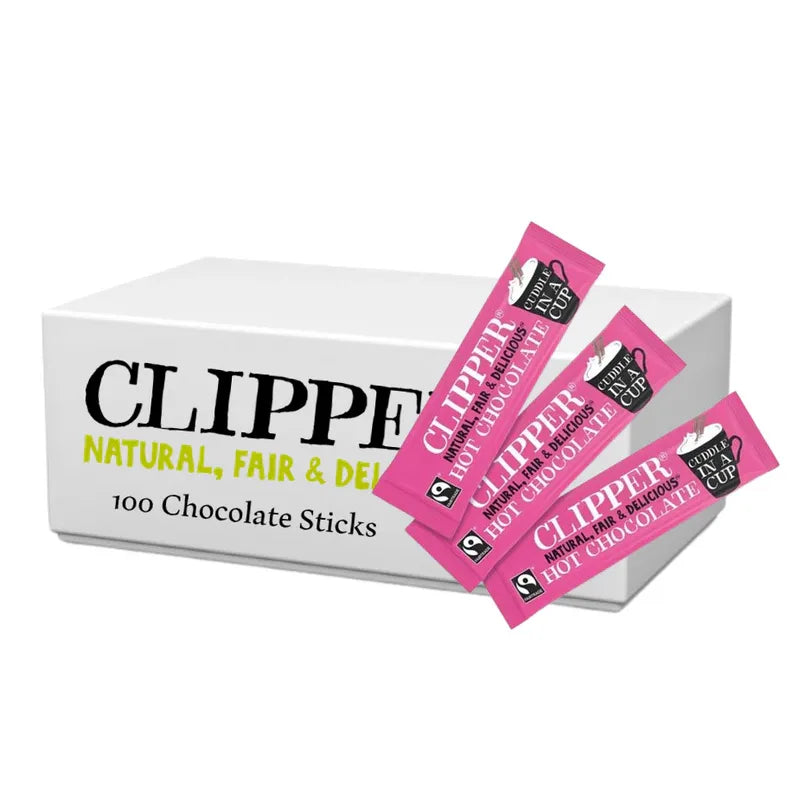 Clipper Fairtrade Seriously Velvety Instant Hot Chocolate 100 sachets
