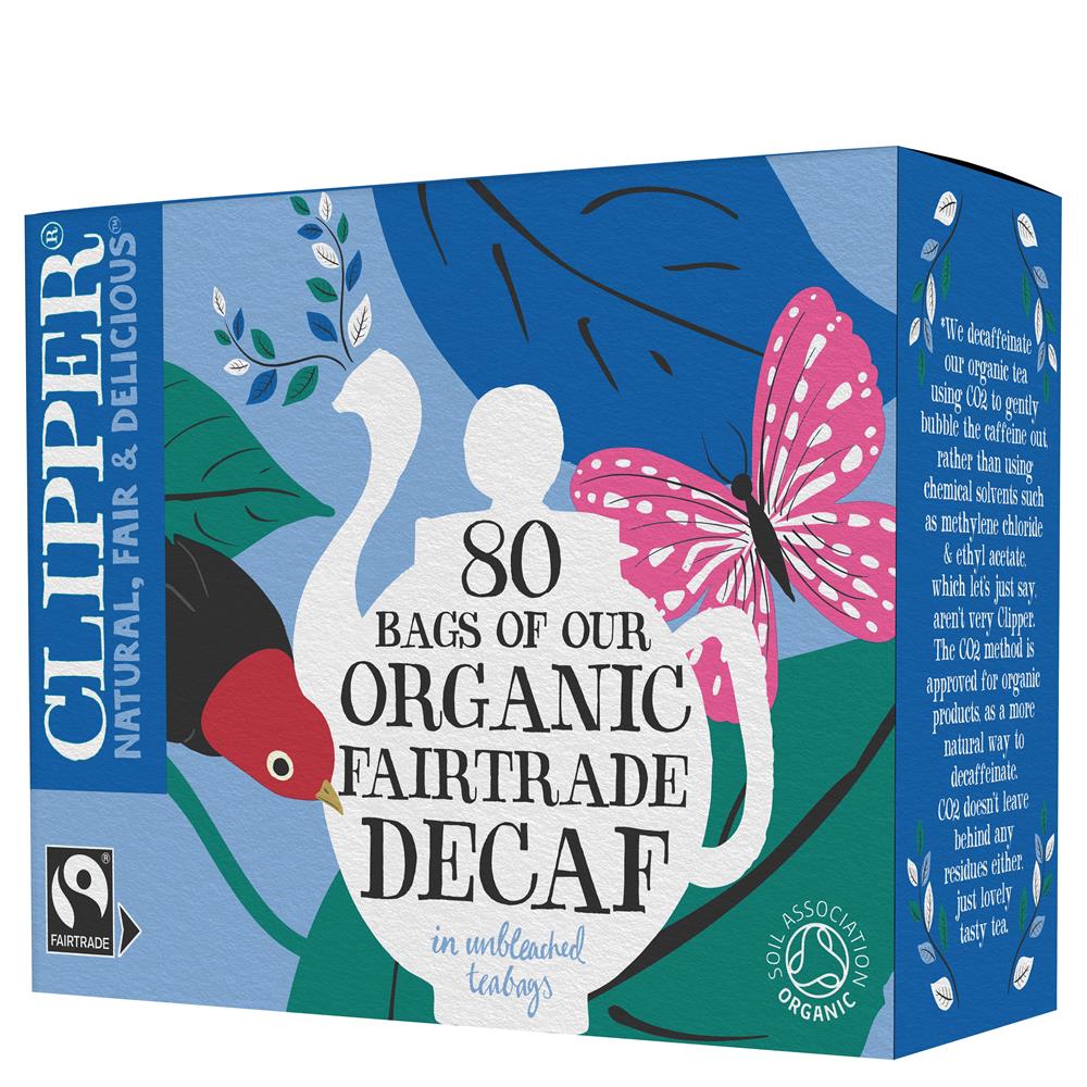 Organic Everyday Decaf 80 Tea Bags - Just Natural