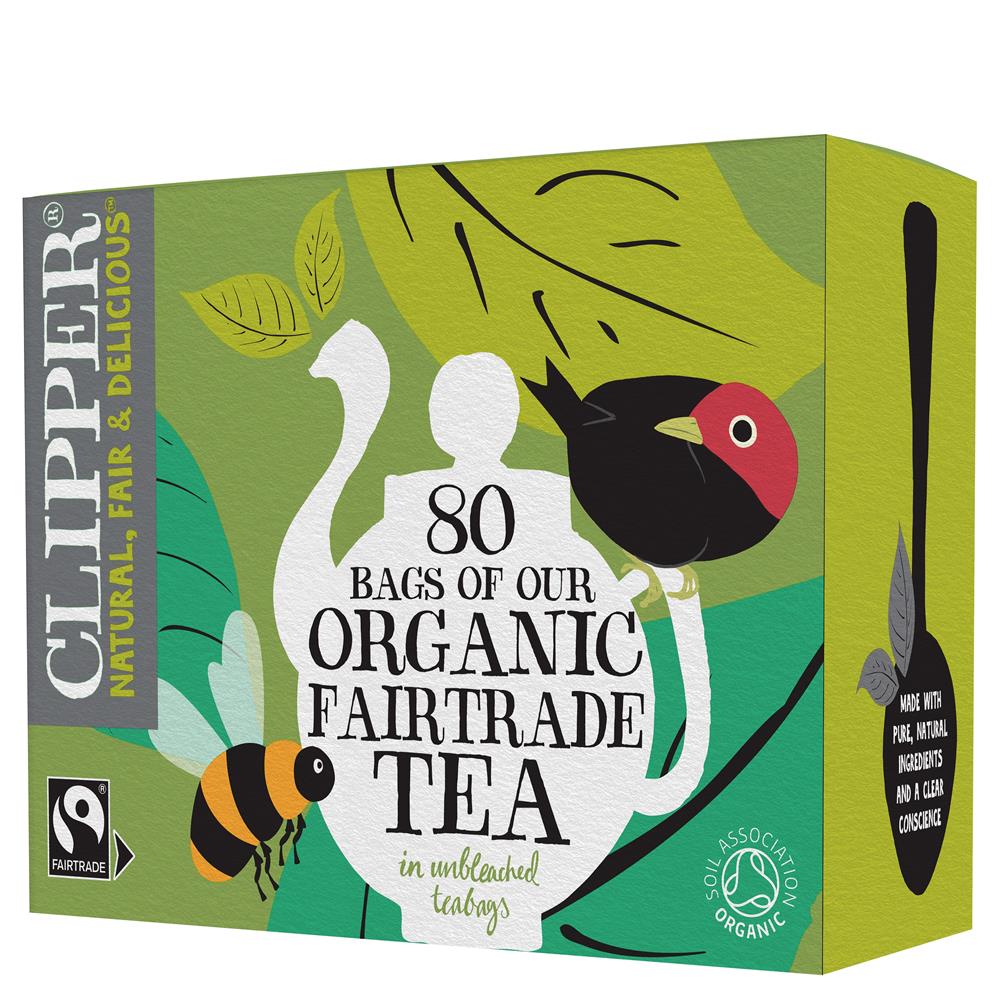 Clipper Organic & Fairtrade Everyday 80 Tea Bags