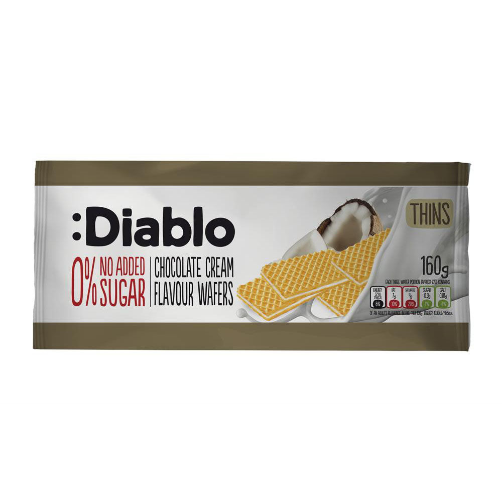 No Added Sugar coconut cream wafer 150g - Just Natural