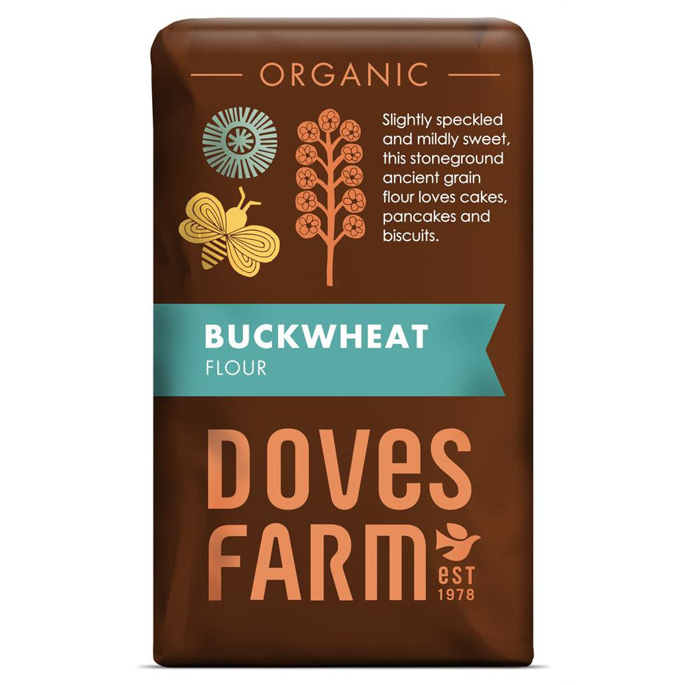 Organic Buckwheat Flour 1kg - Just Natural