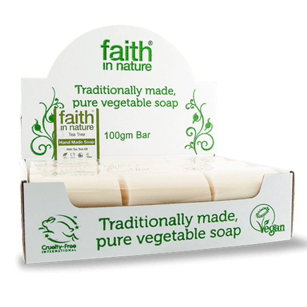 Tea Tree soap unwrapped x 18 Box - Just Natural