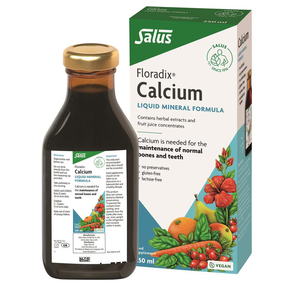 Calcium liquid mineral supplement 250ml - Just Natural