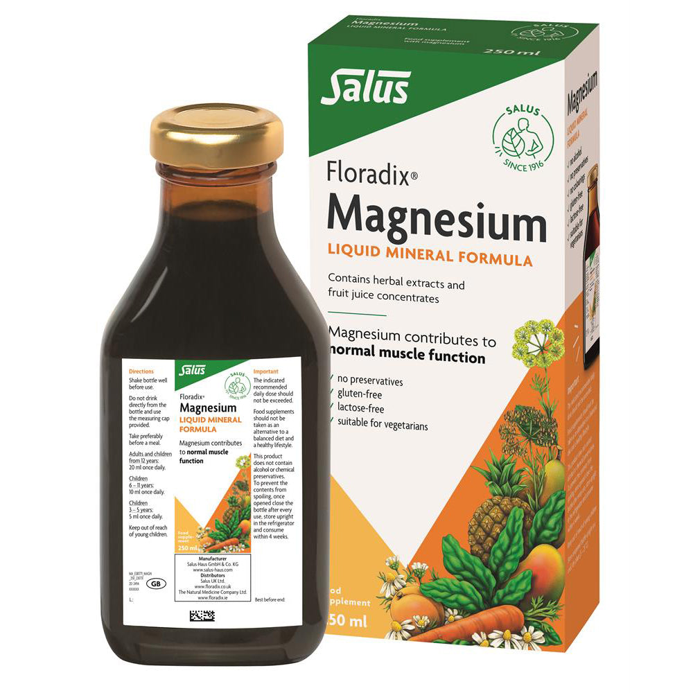 Floradix Magnesium Liquid mineral supplement 250ml