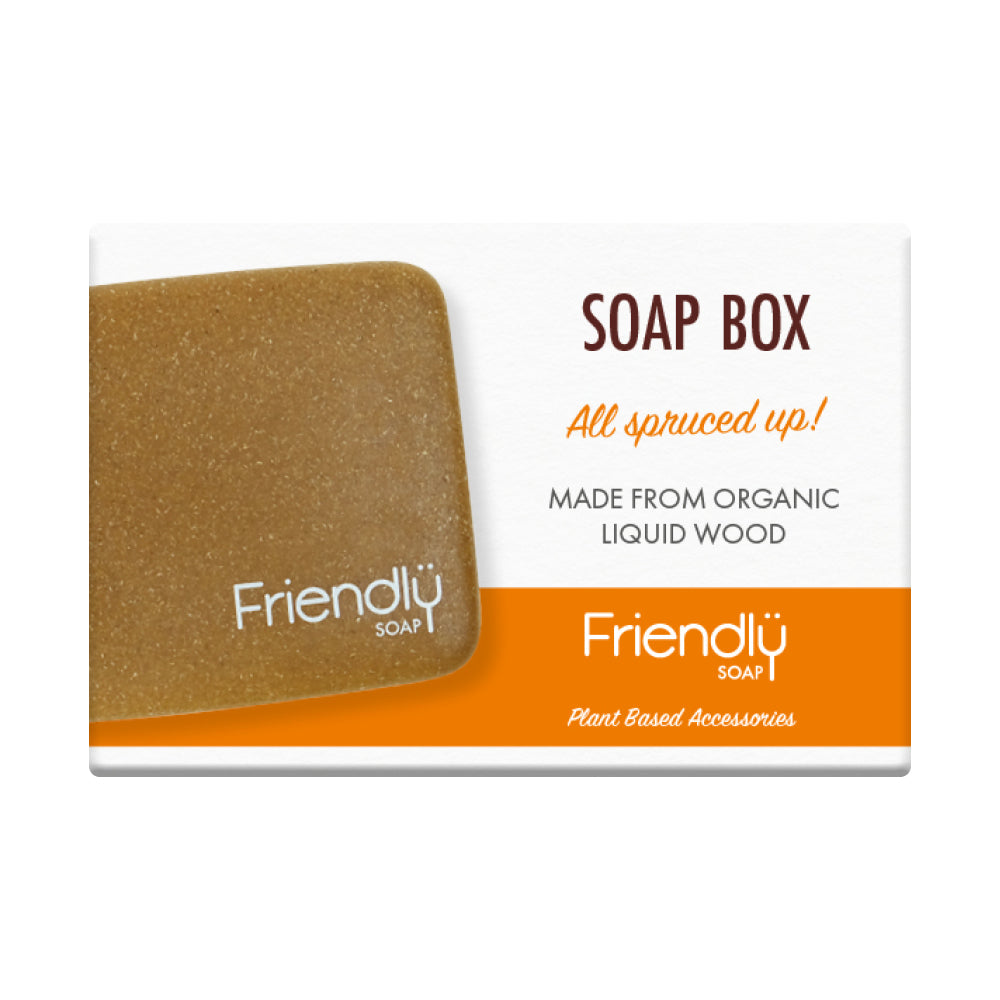 Plastic-replacing durable and biodegradable travel box for soap Just Natural