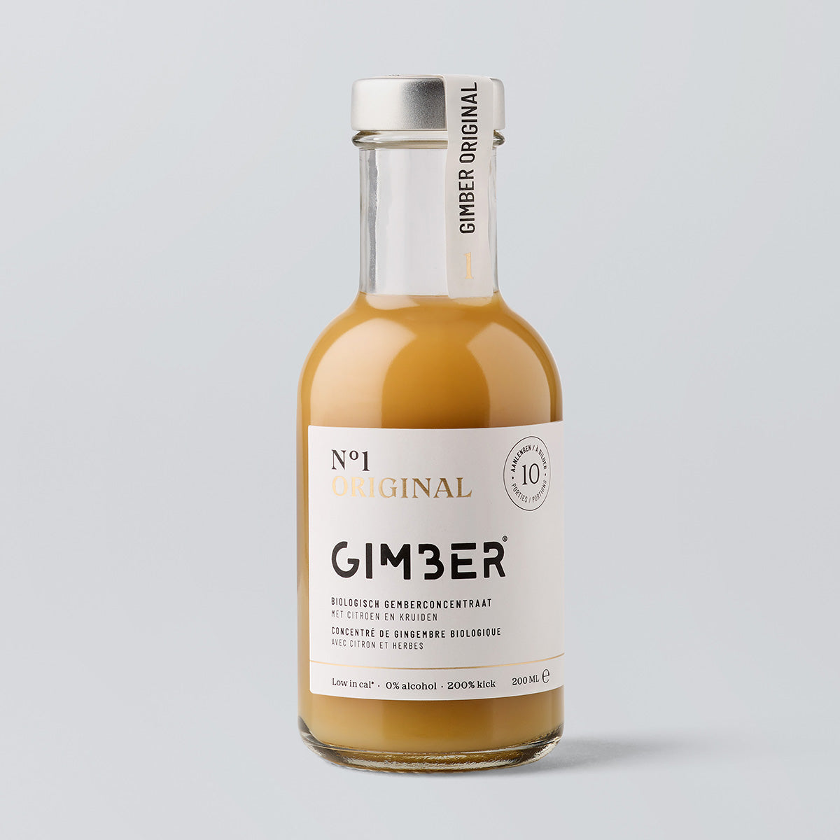Organic ginger alcohol free alternative 200ml - Just Natural