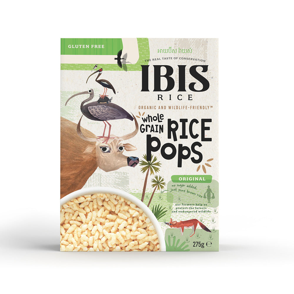 Organic Wholegrain Rice Pops Original 275g - Just Natural