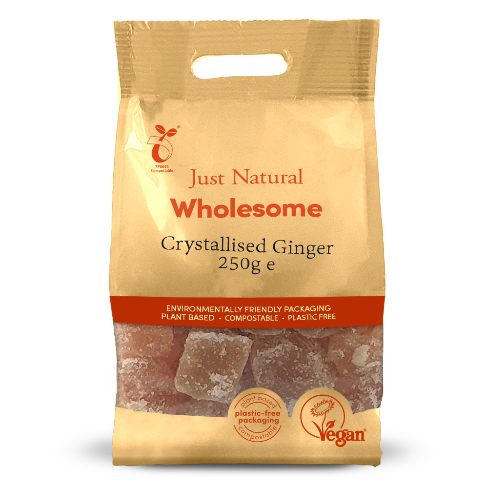 Crystallised Ginger - Just Natural