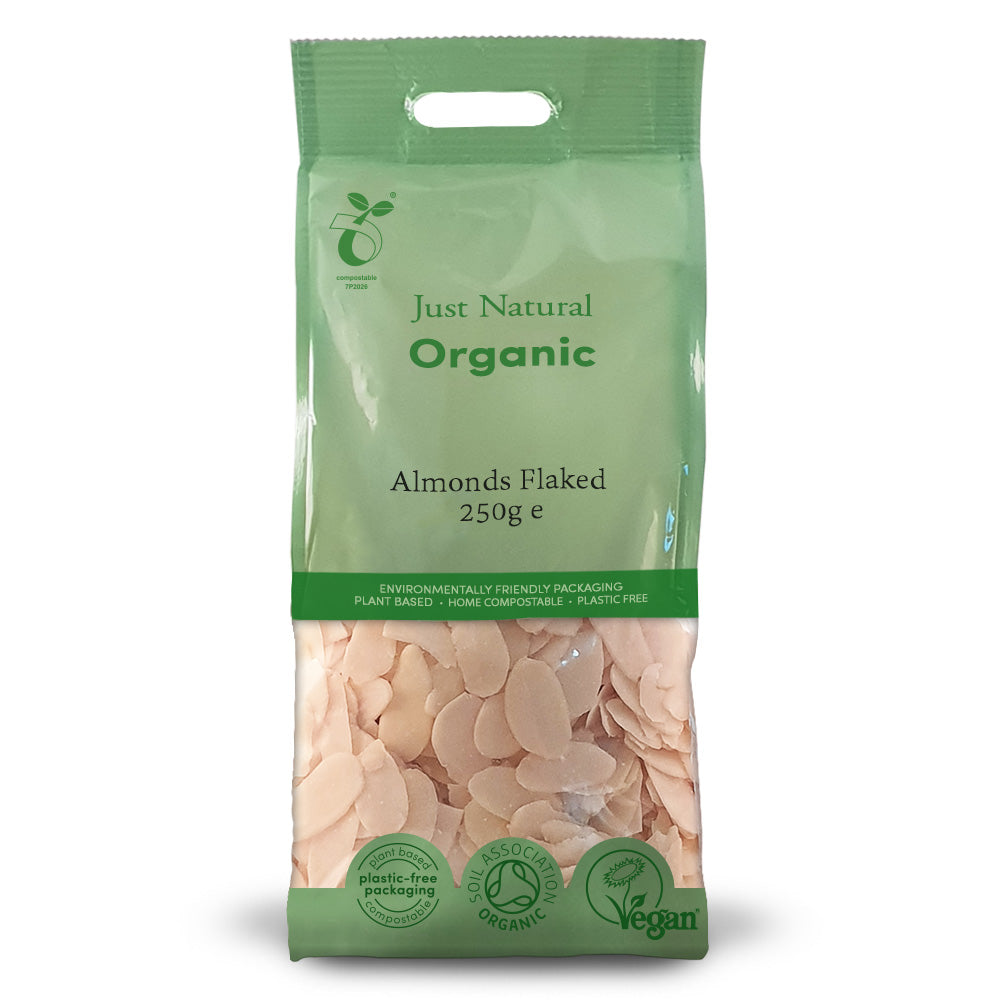 Organic Almonds Flaked - Just Natural