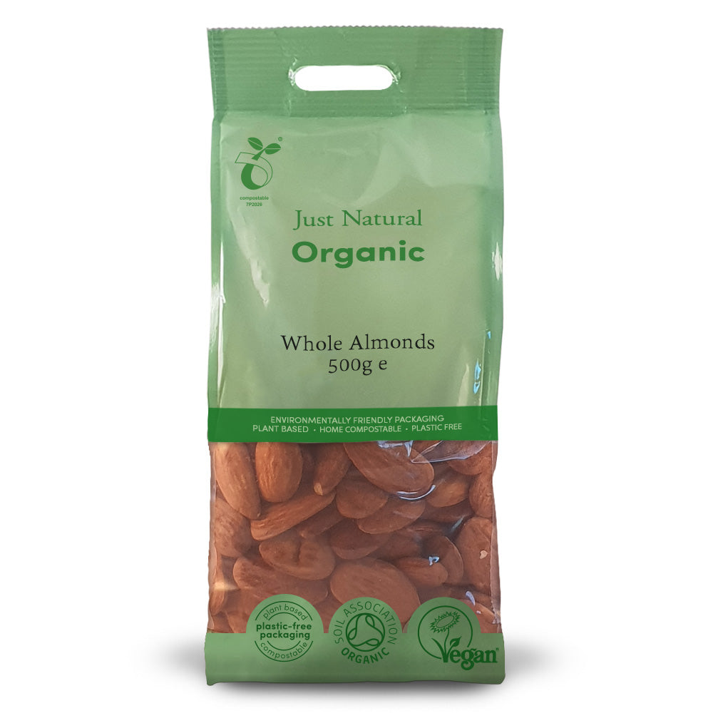 Organic Almonds Whole - Just Natural