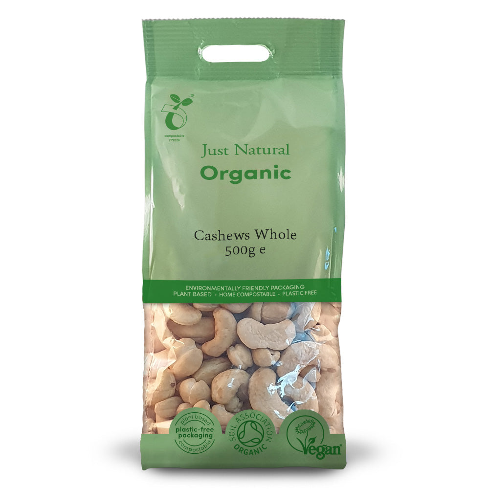 Organic Cashews Whole - Just Natural